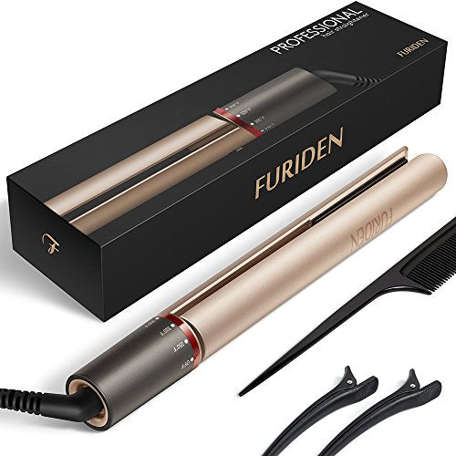 Professional Hair Straightener, Flat Iron for Hair Styling: 2 in 1 Tourmaline Ceramic Flat Iron for All Hair Types, Mothers Day Gifts, Birthday Gifts for Women