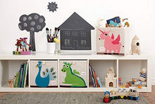 Load image into Gallery viewer, 3 Sprouts Cube Storage Box - Organizer Container for Kids &amp; Toddlers, Unicorn
