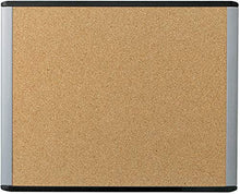 Load image into Gallery viewer, U Brands MOD Cork Bulletin Board, 20 x 16 Inches, Black and Grey Frame (390U00-01)
