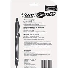 Load image into Gallery viewer, BIC Gel-Ocity Quick Dry Gel Pens, Medium Point Retractable Gel Pen (0.7mm), Assorted Colors, 8-Count

