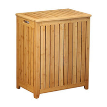 Load image into Gallery viewer, Oceanstar Spa-Style Bamboo Laundry Hamper
