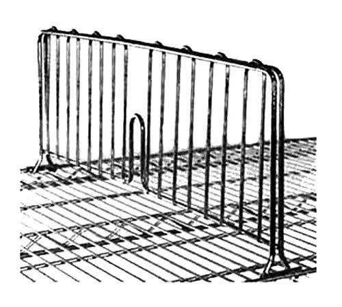 METRO DD18C Super Erecta Chrome Plated Shelf Divider, 18