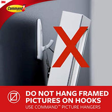 Load image into Gallery viewer, Command Large Wire Hooks, 4-Hooks, 8-Strips, Holds up to 5 lbs - Easy to Open Packaging
