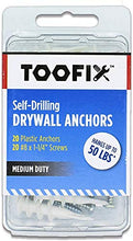 Load image into Gallery viewer, Self Drilling Drywall Plastic Anchors with Screws Kit
