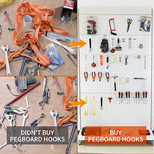Load image into Gallery viewer, Falpro Pegboard Hooks Assortment, Peg Locks, Organizing Storage Tools, 170 Piece

